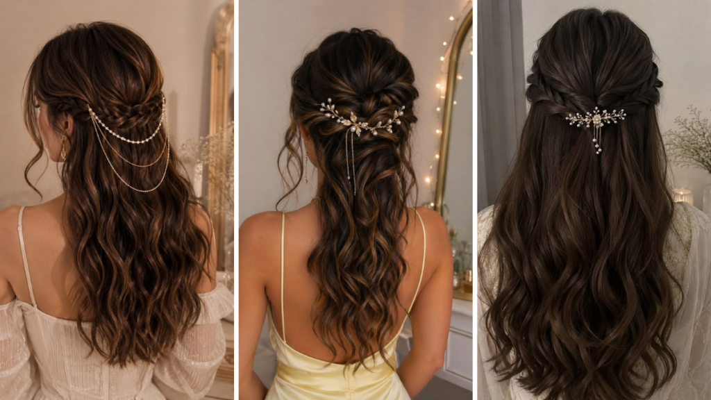 Hairstyle for Traditional Outfit
