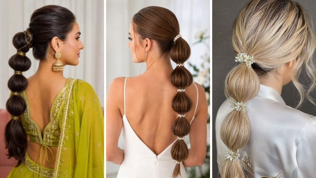 Hairstyle with Flowers