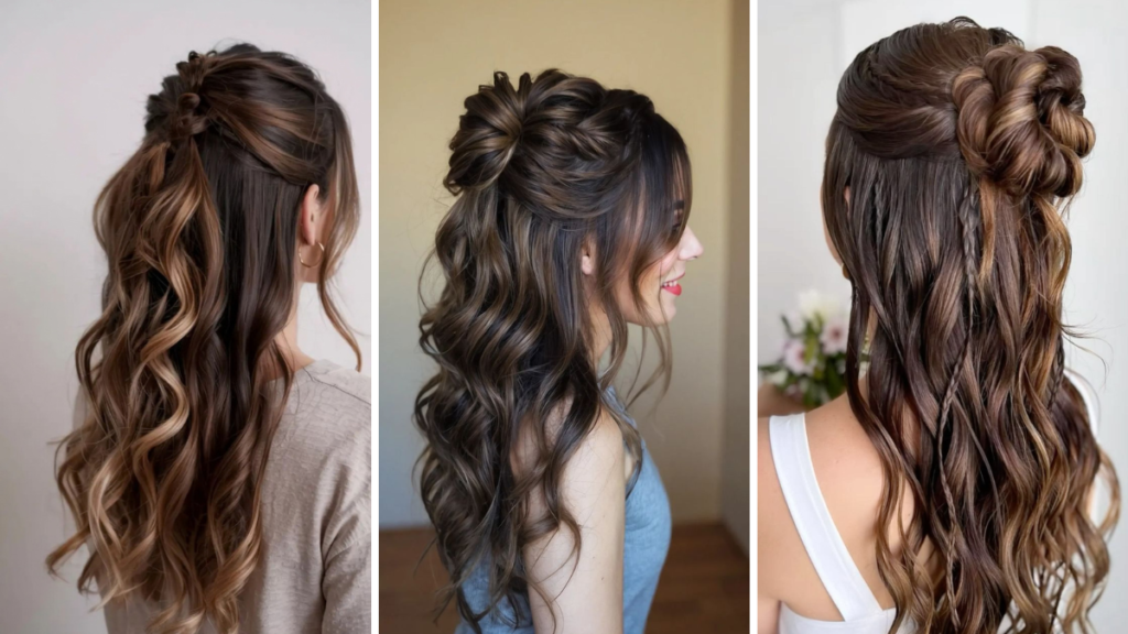 Hairstyle for Party Look