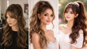 Hairstyle for Party Look