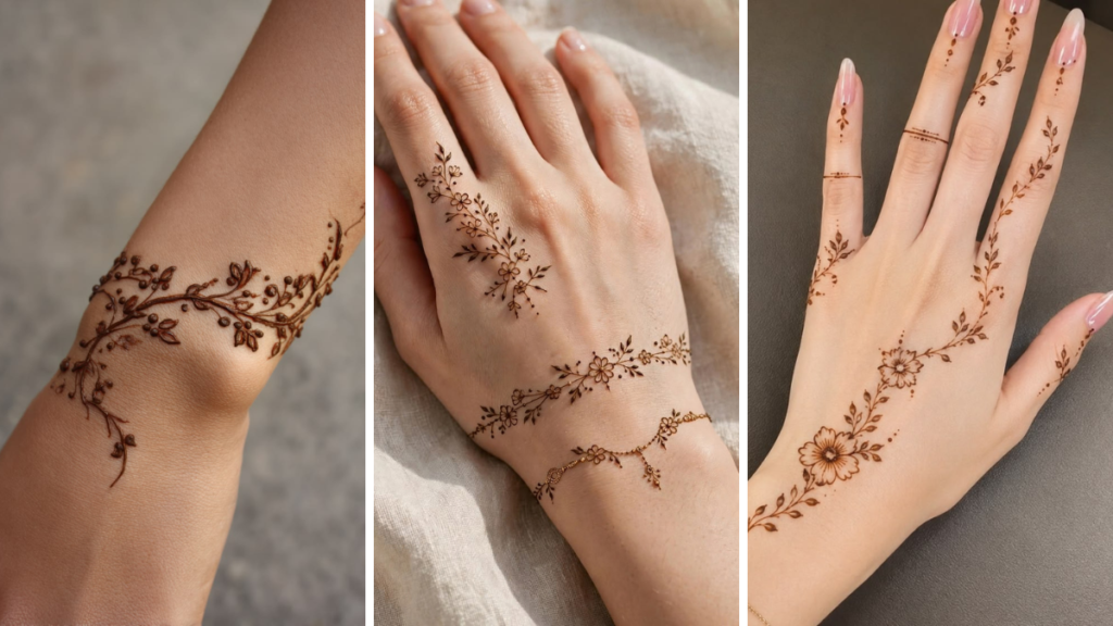 Mehndi Ideas for Arms