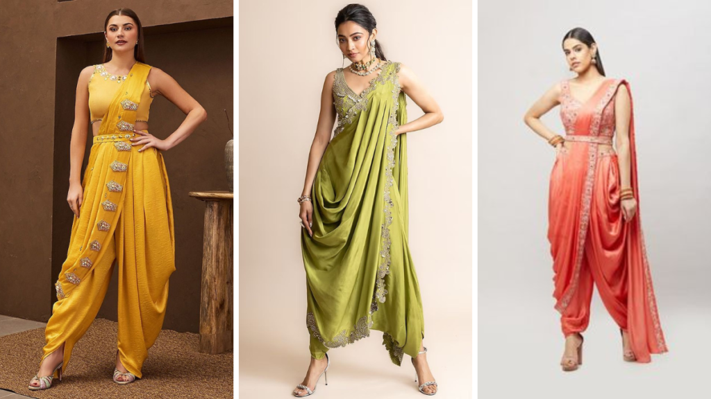 Modern Saree Styles
