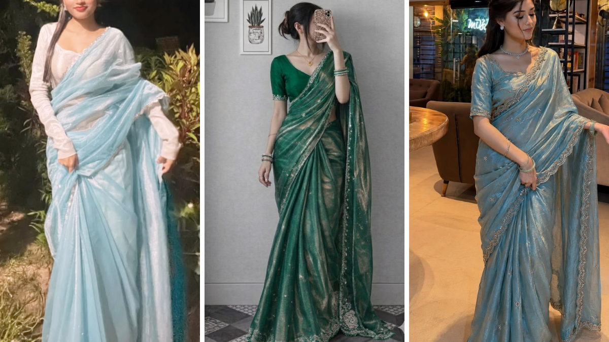 Modern Saree Styles