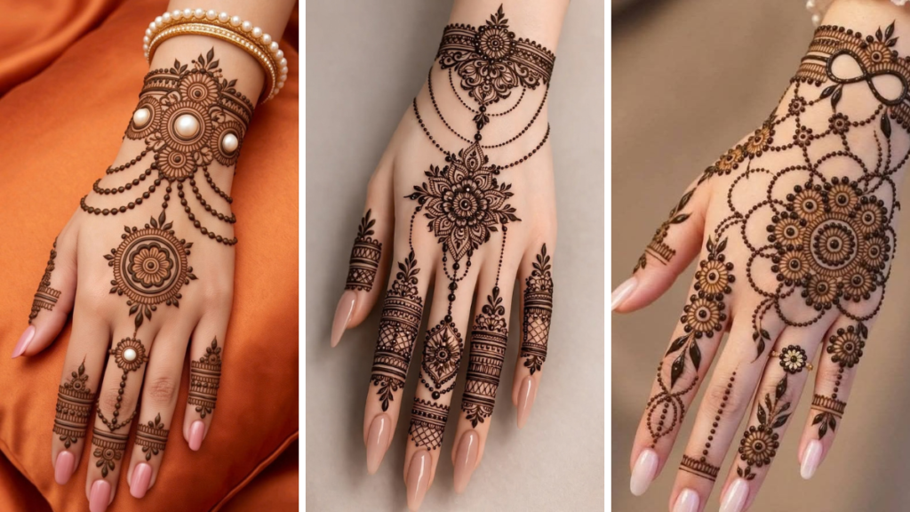Mehndi Pattern for Functions