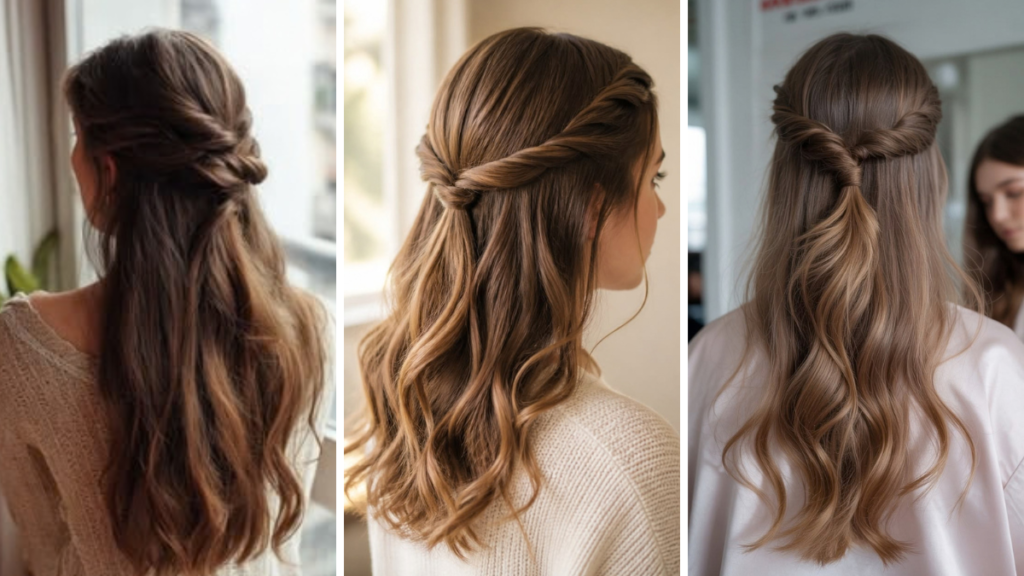 Mehndi Function Hairstyle
