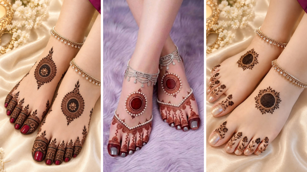Mehndi Ideas for Feet