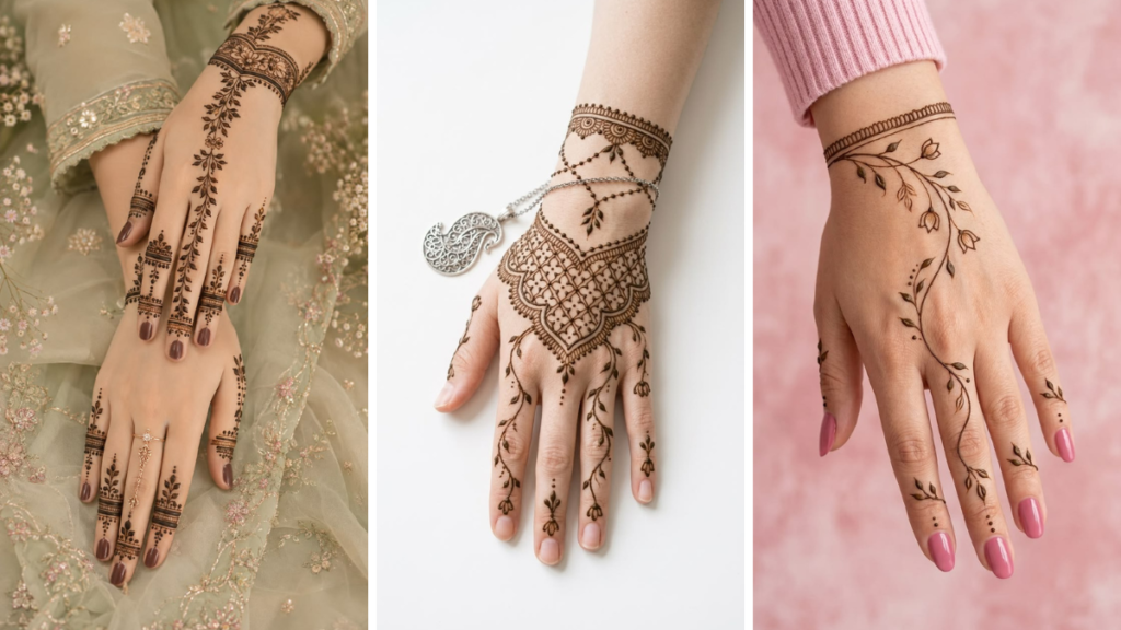 Mehndi Ideas for Finger