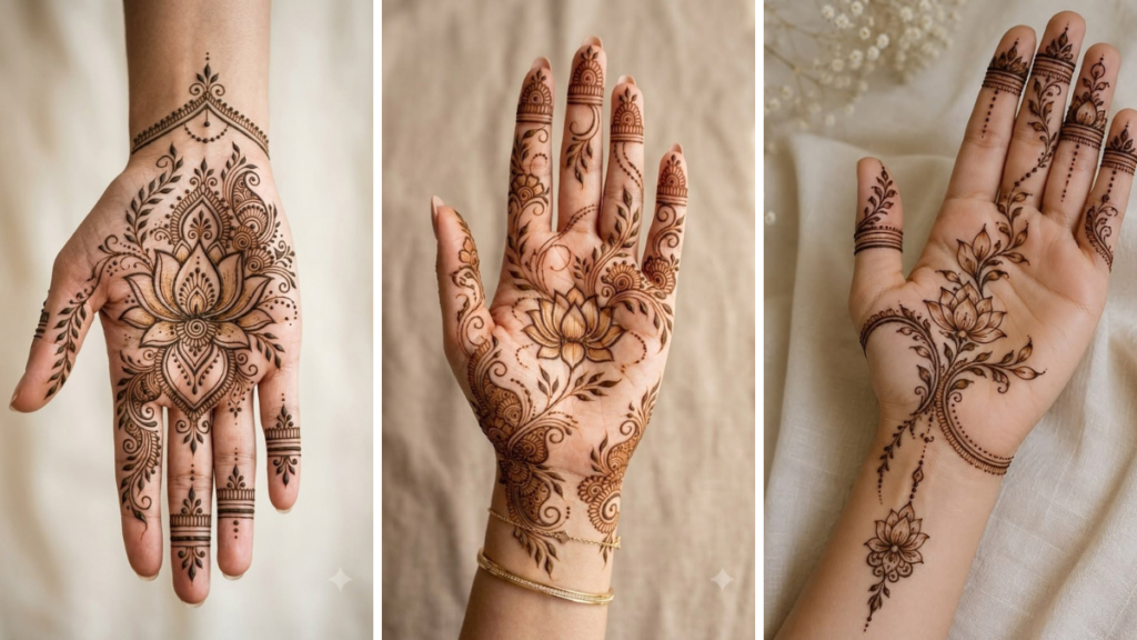 Mehndi Pattern for Palms