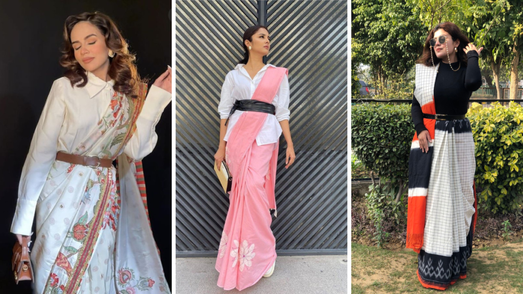 Modern Saree Styles
