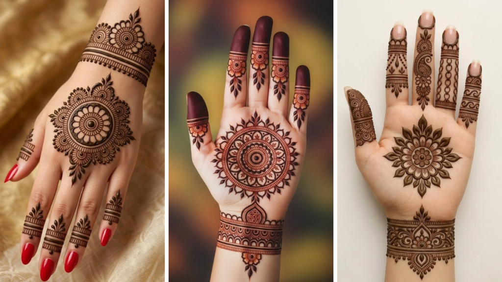 Mehndi Ideas for Wrists