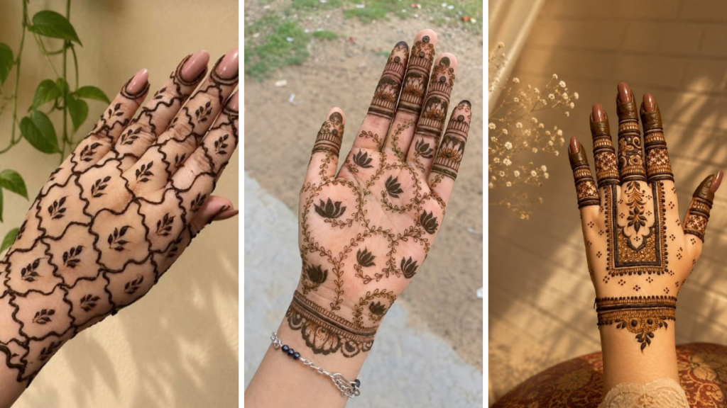 Mehndi Pattern for Functions