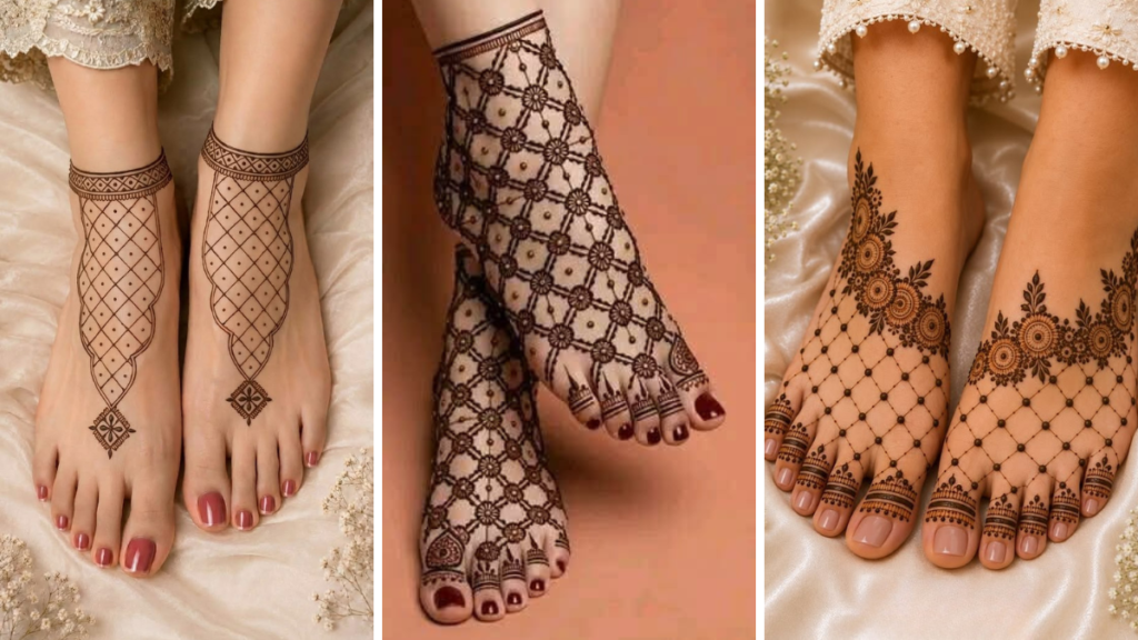 Mehndi Pattern for Feet