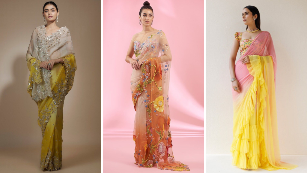 Trendy Party Wear Saree