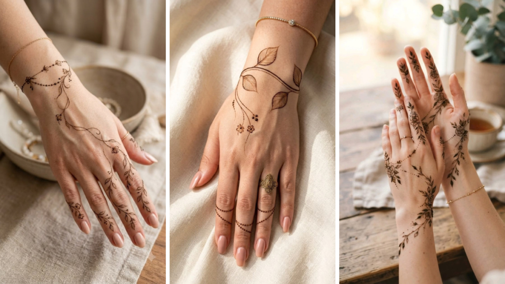 Mehndi Ideas for Wrists