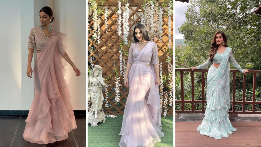 Modern Saree Styles