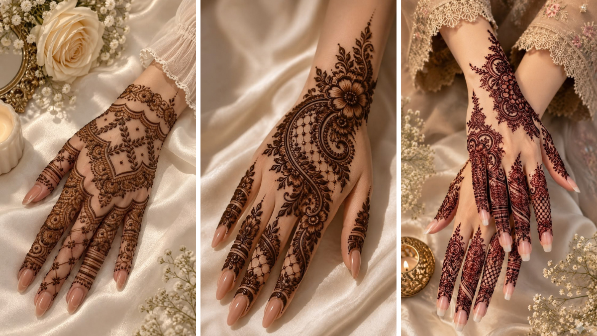 Mehndi Pattern for Functions