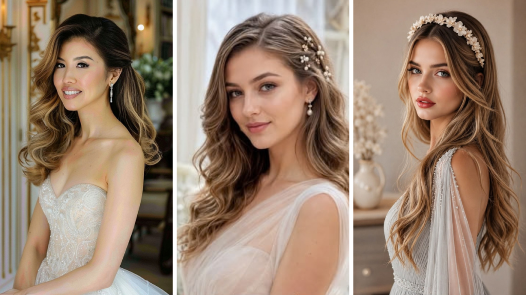 Mehndi Function Hairstyle