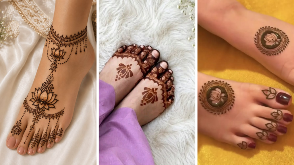 Mehndi Pattern for Feet