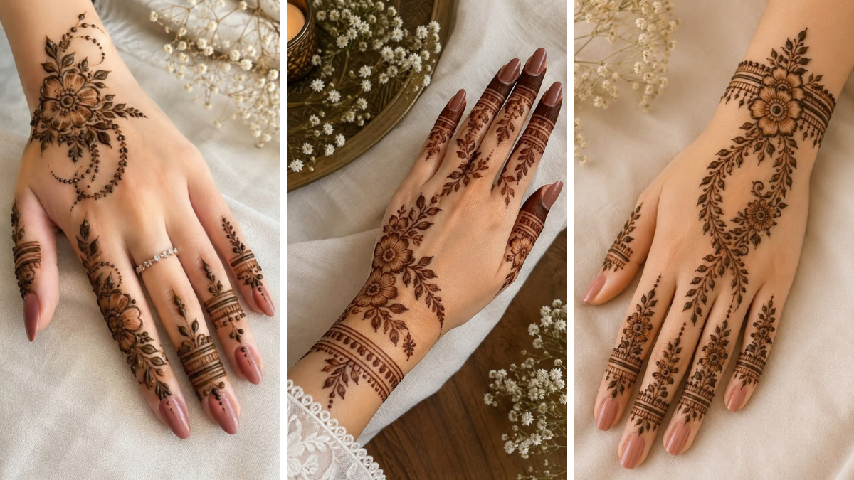 Mehndi Ideas for Fingers