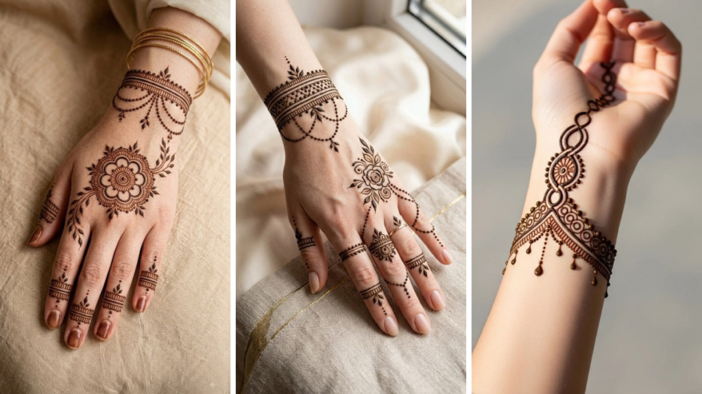 Mehndi Ideas for Wrists