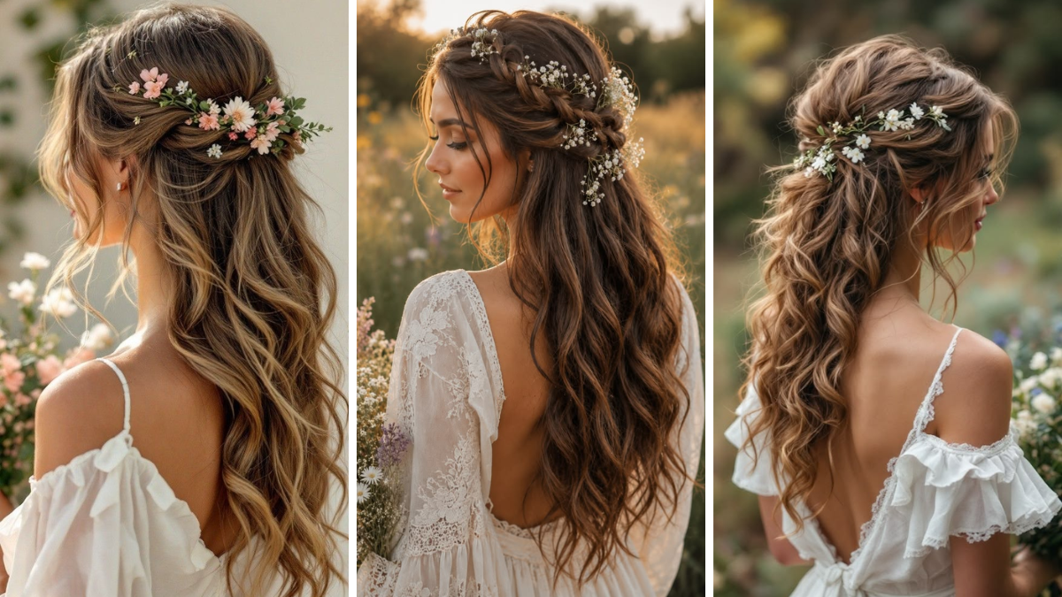 Mehndi Event Hairstyle