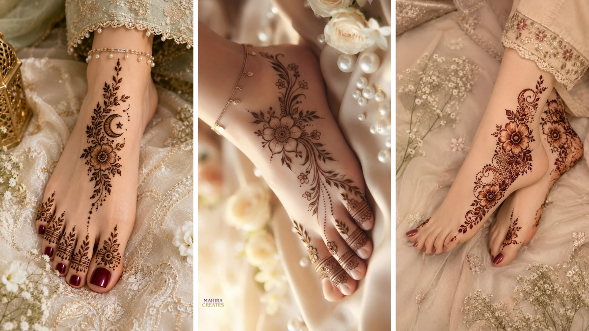 Mehndi Ideas for Feet